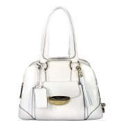 Sac Lancel Prix Adjani Cuir Foulonné Blanc